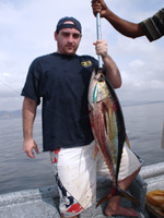 Brian Tuna Fishing In Panama.