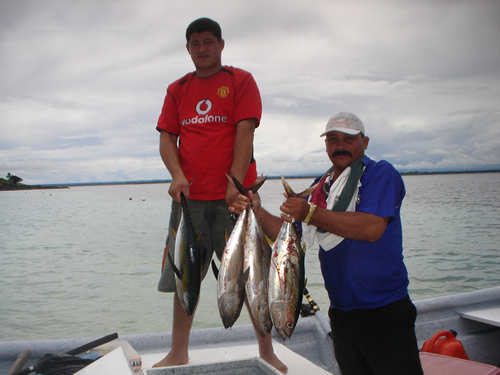 Tuna fishing Panama.