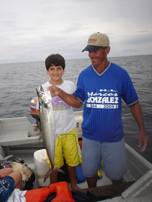 Andres with Spanish Mackerel.