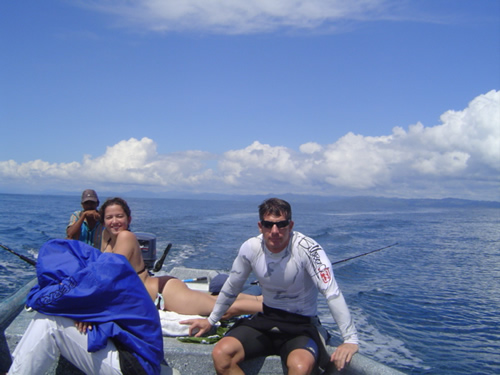 Tony, wheres the fish damm it!.