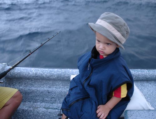 Panga Fishing In Panama.