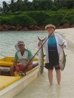 Spanish Mackerel And Yellowfin Tuna.
