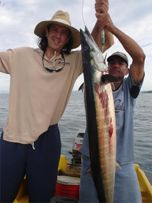 Wahoo Fishing In Los Frailes Panama.