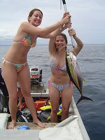 Sandra with Tuna, this time the sashimi is yours!