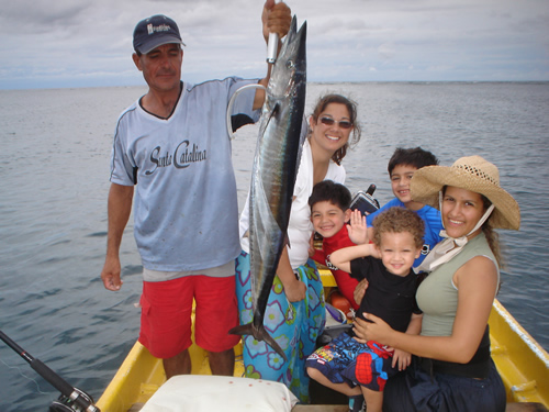 wahoo fishing in Pedasi.